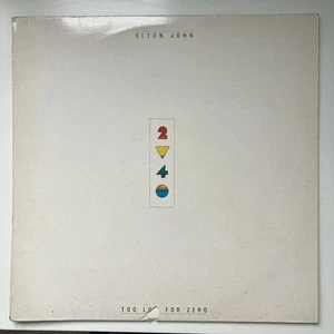 ELTON JOHN - Too Low For Zero Vinyl LP- HISPD 24 UK 1983 - Picture 1 of 8