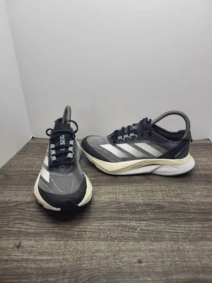 Adidas Adizero Boston 12 Mujer Talla 6 Negro Gris Zapatos para Correr Tenis Foto 1 de 4