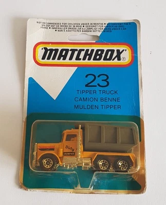Matchbox Superfast No. MB23, Tipper Truck Unopened, Superb Mint Condition - Image 1 of 4