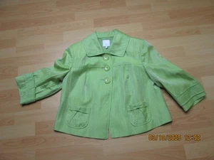 Damenblazer apfelgrün von Alba Moda, Gr. 40 - Bild 1 von 5