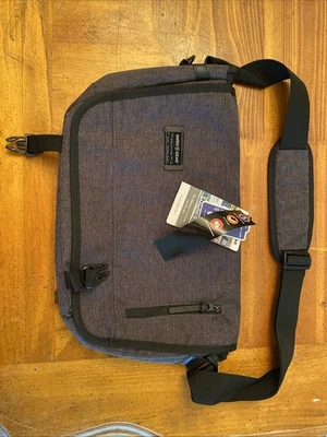 Bolso Mensajero Swiss Gear Gris Oscuro Nuevo Con Etiquetas Foto 1 de 4