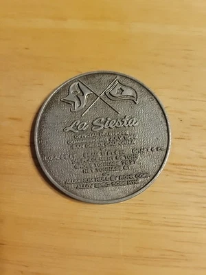 1969 COMMEMORATIVE  COIN  La Siesta Ship Boat  - Image 1 of 2