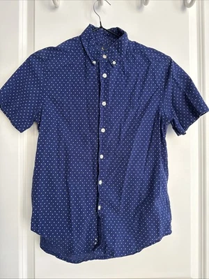Ralph Lauren Boys Short Sleeve Button-up Shirt Sz M (10-12) - Image 1 of 4
