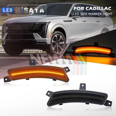 For 25+ Cadillac Escalade / ESV LED Side Marker Light Elevation Welcome Lighting - Image 1 of 4