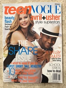 Teen Vogue Magazine Avril Usher November 2004 Avril Usher - Picture 1 of 6