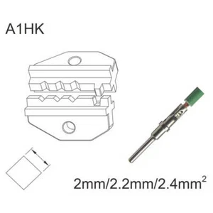 Crimpeinsätze für gedrehte Kabelschuhe 2mm 2,2mm 2,4mm - Picture 1 of 1
