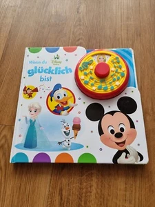 TOP Disney Baby Buch Wenn du glücklich bist mit Spieluhr! Musikbuch! Musik! - Bild 1 von 2