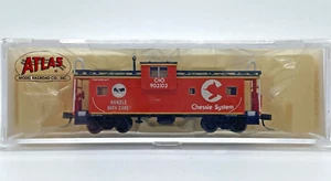 N ATLAS 50002023 N EV EXTENDED VISION SLOGAN CABOOSE CHESSIE C&O 903103 HANDLE - Picture 1 of 1