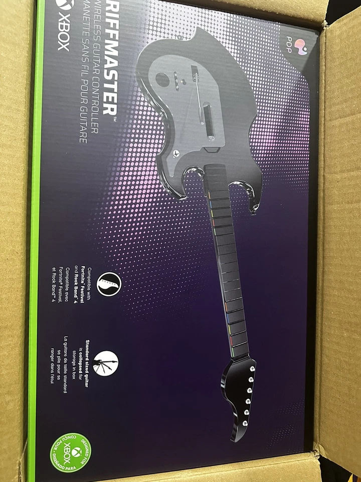 NEW SEALED PDP RIFFMASTER Wireless Guitar Controller Xbox Series X Xbox One PC - Image 1 of 1