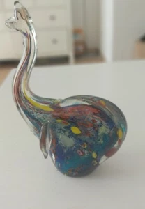 Murano Glasfigur Wal Skulptur Glas Wal Figur Murano Art Deko Kunst - Bild 1 von 4