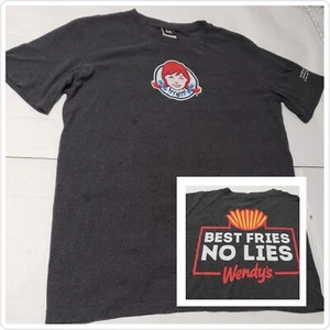 Wendy's ""Best Fries No Lies"" offizielles Hamburger der NCAA Herren Med T-Shirt - Bild 1 von 13