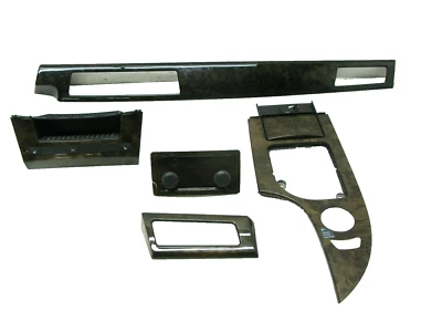 04-07 BMW E60 525i 530i 550i Interior Madera Tablero Consola Central 110219 Foto 1 de 4