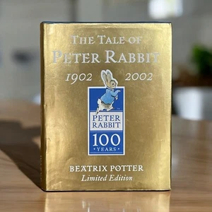 Beatrix Potter Peter Rabbit, Very Good, The Tale Of Centenary Edition Gold - Picture 1 of 6