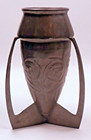 Liberty Tudric Jugendstil Zinn  by Archibald Knox Art Nouveau Pewter Bomb Vase