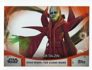 2020 TOPPS WOMEN OF STAR WARS ORANGE PARALLEL #52 MOTHER TALZIN THE CLONE WARS - Picture 1 of 1