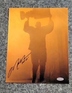 MARK MESSIER/RANGERS Autograph/Signed 8x10 Stanley Cup Photo w/Steiner COA