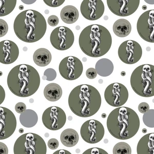 Harry Potter The Dark Mark Premium Gift Wrap Wrapping Paper Roll - Picture 1 of 5