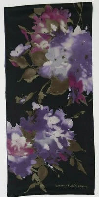 Authentique écharpe " Ralph Lauren " / " Ralph Lauren " Scarf - Photo 1/4