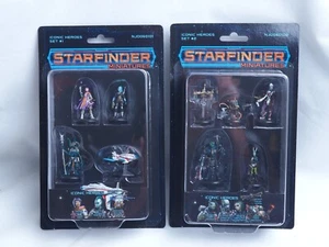 STARFINDER MINIATURES ICONIC HEROES SETS 1 & 2. VERSIEGELT. GELB 1094 - Bild 1 von 3