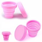 Becher falten Travel Mug Silicon Retractable Folding Water Cup Candy Colors