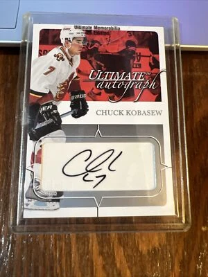 Chuck Kobasew 2004-05 BAP ITG Ultimate Autograph Auto #11 Calgary Flames /135 - Image 1 of 4