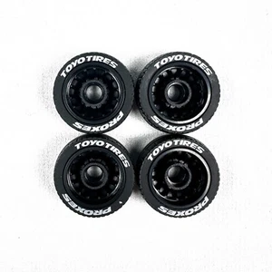 Custom 4 pcs MOC printing tires(18977, rims included) for Lego Speed cars, V2-W - Picture 1 of 4