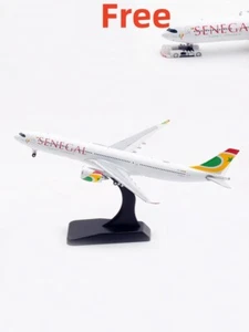 1:400 Aviation400 Senegal Airlines A330-900NEO 6V-ANB Trattore gratuito + supporto - Foto 1 di 11