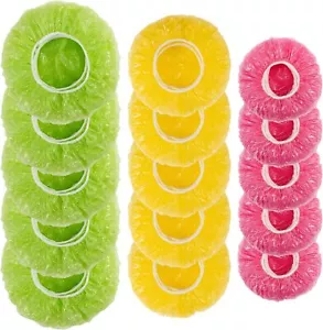 60 Pcs Reusable Elastic Plastic Bowl Covers for Food Storage - Picture 1 of 2