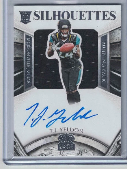 2015 Crown Royale #236 T.J. Yeldon JSY AU/299 RC - Image 1 of 1