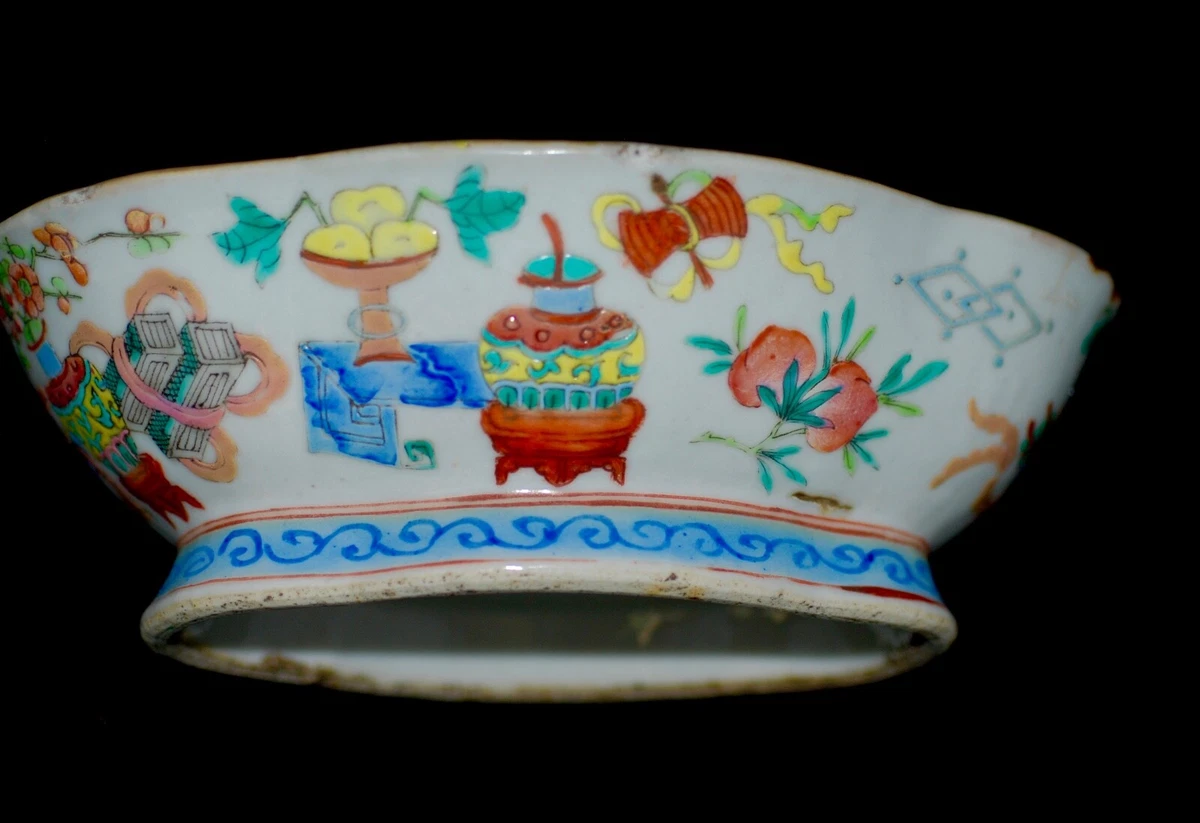 红色1850-1899 中国古董碗| eBay