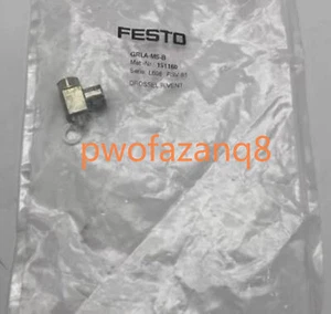 1 PCS NEW IN BOX FESTO GRLA Einweg-Drosselklappe GRLA-M5-B 151160 - Bild 1 von 3