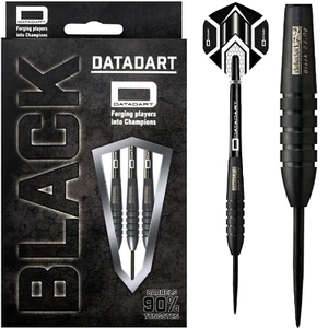DATADART BLACK TORPEDO TITANIUM COATED 90% TUNGSTEN DARTS SET 25g - Bild 1 von 2