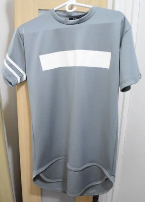 Men's EPITOME / EPTM long grey and white t-shirt size small - Image 1 of 4