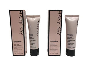 2 Mary Kay Timewise Matte-Wear Liquid Foundation Ivory 3 New 038752 1 Oz. - Picture 1 of 4