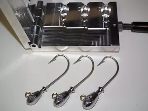 Salzwasser Banjo -2 LF Vorrichtung Form 1,5,2,2,5oz CNC Aluminium Cobia Amberjack - Bild 1 von 7