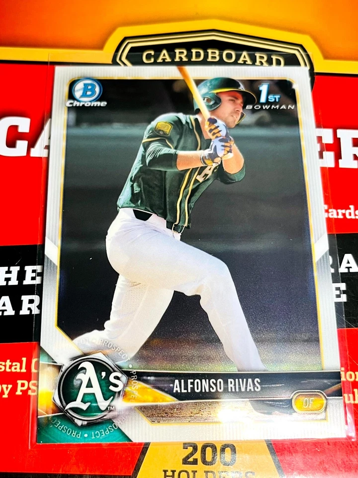 2018 Bowman Draft - Chrome Alfonso Rivas #BDC-141 (RC) - Image 1 of 1