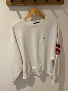 white ralph lauren sweater