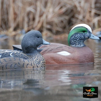 AVERY GHG GREENHEAD GEAR WIGEON - WIGEON DUCK DECOYS 6 PACK WEIGHTED KEELS - Image 1 of 4