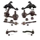 Front Control Arm And Ball Joint Tie Rod End Link Kit (8Pc) For Nissan Frontier