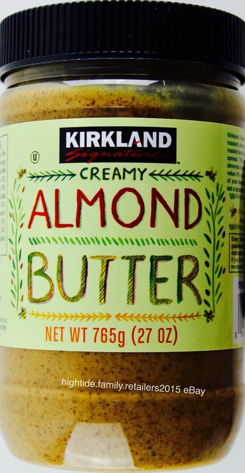 Kirkland Signature Creamy Almond Butter 27 Ounce 096619676811
