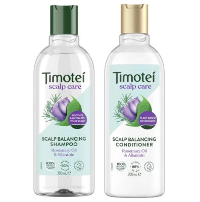 DUO TIMOTEI Rosemary Oil Scalp Balancing Shampoo + Conditioner 2x 300ml