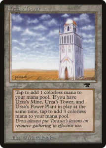 Urza's Tower (Mountains) x1 - Antiquities - U85d - EX/NM - MTG - 4RCards - Picture 1 of 1