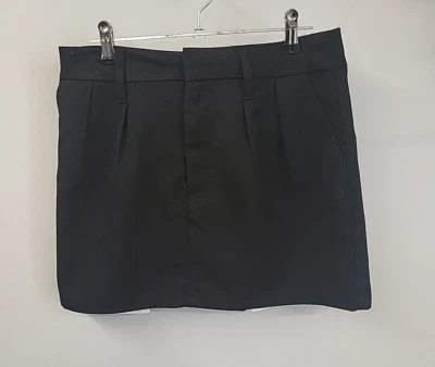 H&M Divided Womens Mini Skirt Size XS Black UK 6 Pockets Party Casual - Image 1 of 4