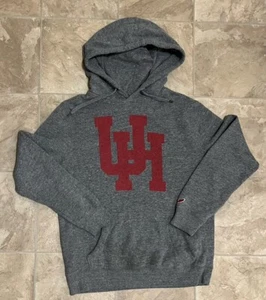 University of Houston Cougars Triblend Sweats League Hoodie Womens small gray - Picture 1 of 10