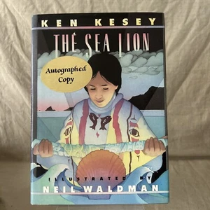 SIGNED By Neil Waldman The Sea Lion 1991 RARE VTG Ken Kesey - Picture 1 of 6