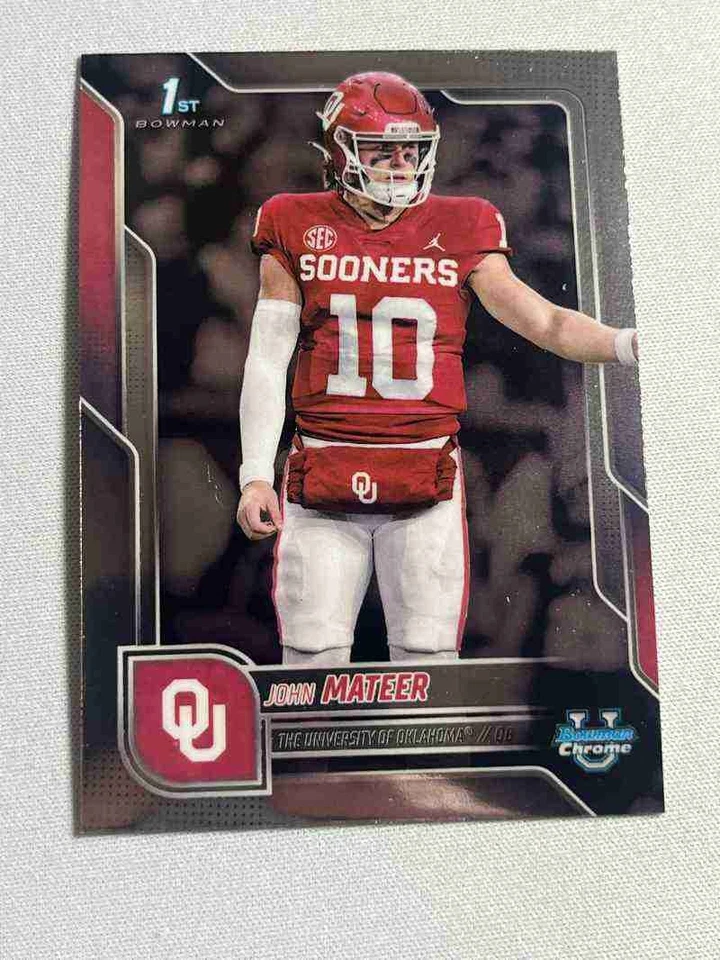 Fútbol americano universitario Bowman Chrome 2025 elige tu base #1-200 - compra más y ahorra Foto 1 de 1