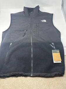 The North Face Men's Retro Denali Vest Black Fleece Jacket Zipper Mens Sz Medium - Picture 1 of 7