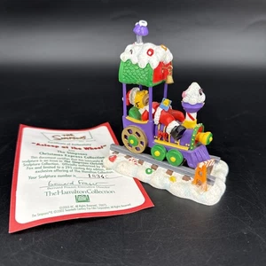 THE SIMPSONS CHRISTMAS EXPRESS ASLEEP AT THE WHEEL HAMILTON COLLECTION See Photo - Picture 1 of 8