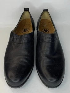 Ariat Schuhe Damen 9,5 schwarz Paddock Slipper Halbschuh Leder Freizeit Komfort 52301 - Bild 1 von 12