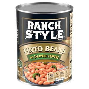 Ranch Style Pinto Bohnen mit Jalapeno Paprika, Dosenbohnen, 15 OZ - Bild 1 von 9